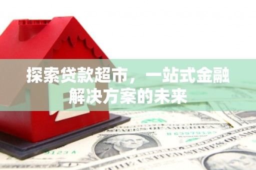 乳源探索贷款超市，一站式金融解决方案的未来