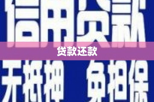 乳源贷款还款