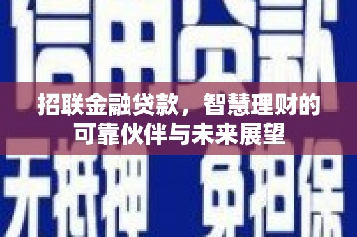 乳源招联金融贷款，智慧理财的可靠伙伴与未来展望