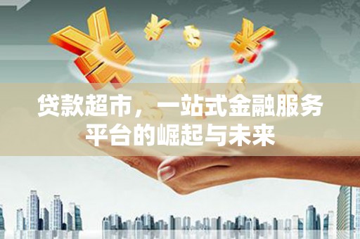 乳源贷款超市，一站式金融服务平台的崛起与未来