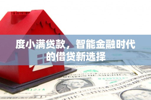 乳源度小满贷款，智能金融时代的借贷新选择
