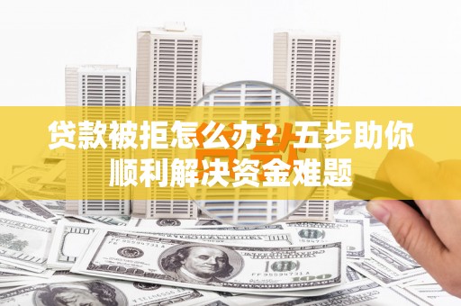 乳源贷款被拒怎么办？五步助你顺利解决资金难题
