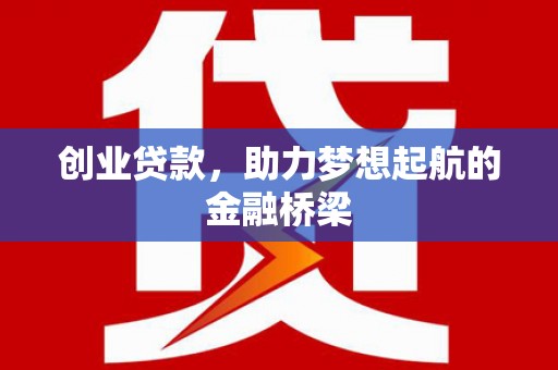 乳源创业贷款，助力梦想起航的金融桥梁