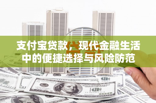 乳源支付宝贷款，现代金融生活中的便捷选择与风险防范