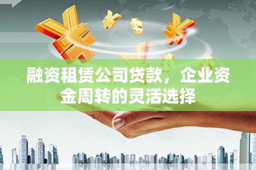 乳源融资租赁公司贷款，企业资金周转的灵活选择