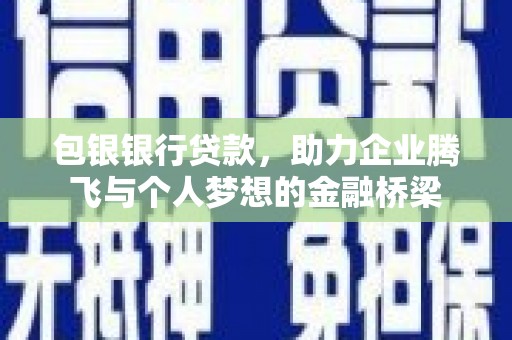 乳源包银银行贷款，助力企业腾飞与个人梦想的金融桥梁