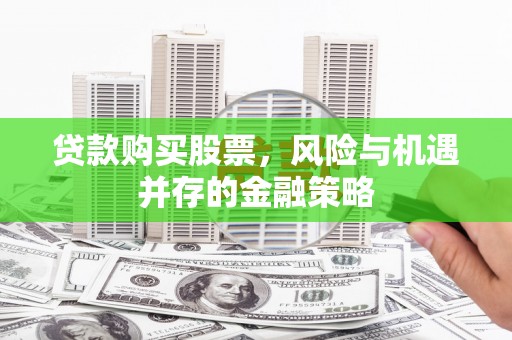乳源贷款购买股票，风险与机遇并存的金融策略