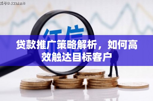 乳源贷款推广策略解析，如何高效触达目标客户