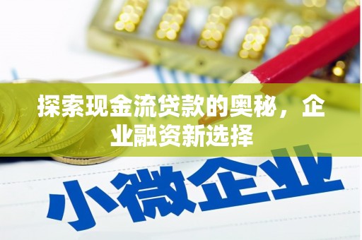 乳源探索现金流贷款的奥秘，企业融资新选择