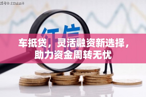 乳源车抵贷，灵活融资新选择，助力资金周转无忧