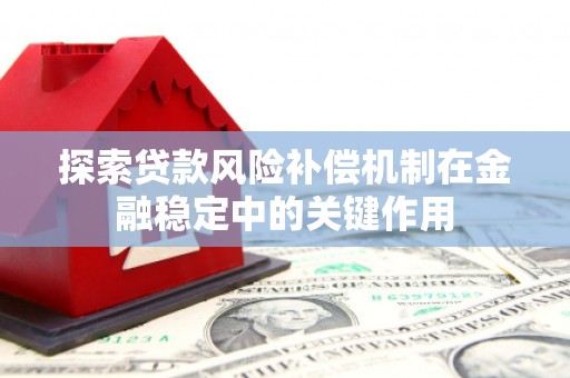 乳源探索贷款风险补偿机制在金融稳定中的关键作用