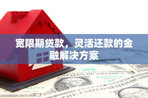 乳源宽限期贷款，灵活还款的金融解决方案
