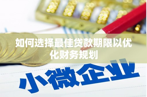 乳源如何选择最佳贷款期限以优化财务规划