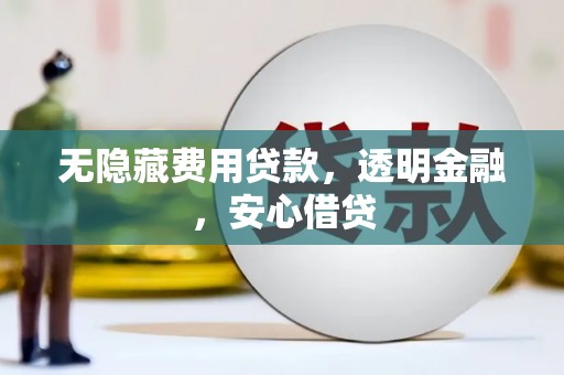 乳源无隐藏费用贷款，透明金融，安心借贷
