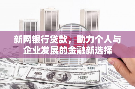乳源新网银行贷款，助力个人与企业发展的金融新选择