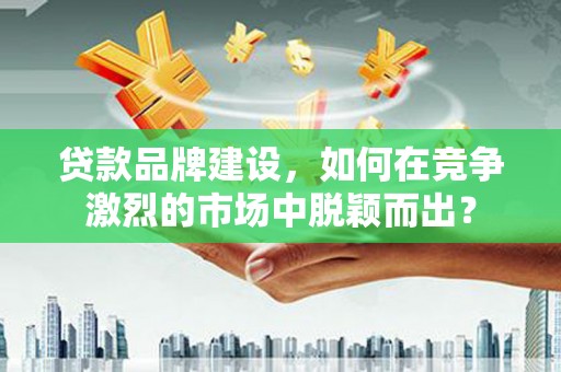 乳源贷款品牌建设，如何在竞争激烈的市场中脱颖而出？