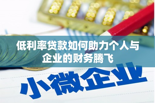 乳源低利率贷款如何助力个人与企业的财务腾飞