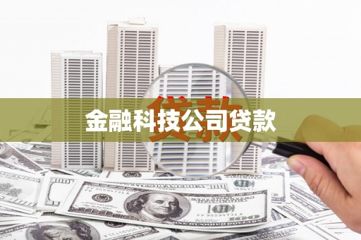 乳源金融科技公司贷款